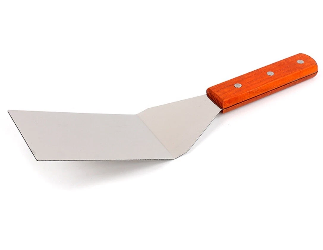 QWORK Pala per verdure, spatola per impasto, raschietto da cucina