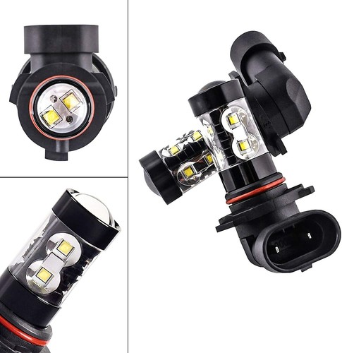For Jeep Liberty 2002-2013 LED Fog Driving Light 9145 6000K White Bright Bulbs - Picture 10 of 12