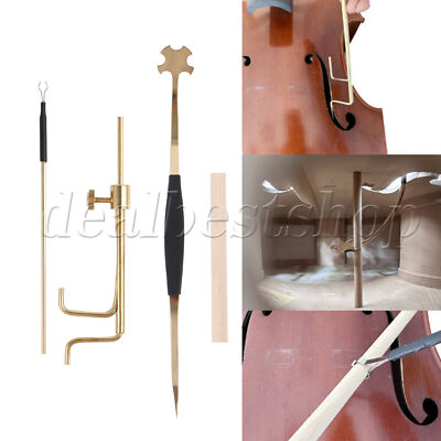 x Violin Column Hook Fiddle Gauge Measurer Sound Post S Style