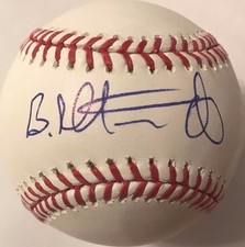 BLAKE RUTHERFORD SIGNED RAWLINGS MLB MAJOR LEAGUE BASEBALL CHICAGO WHITE SOX COA