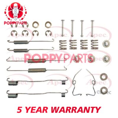 Fits LDV Pilot 1996-2005 Sherpa 1985-1989 GCP Rear Brake Shoes Fitting Kit