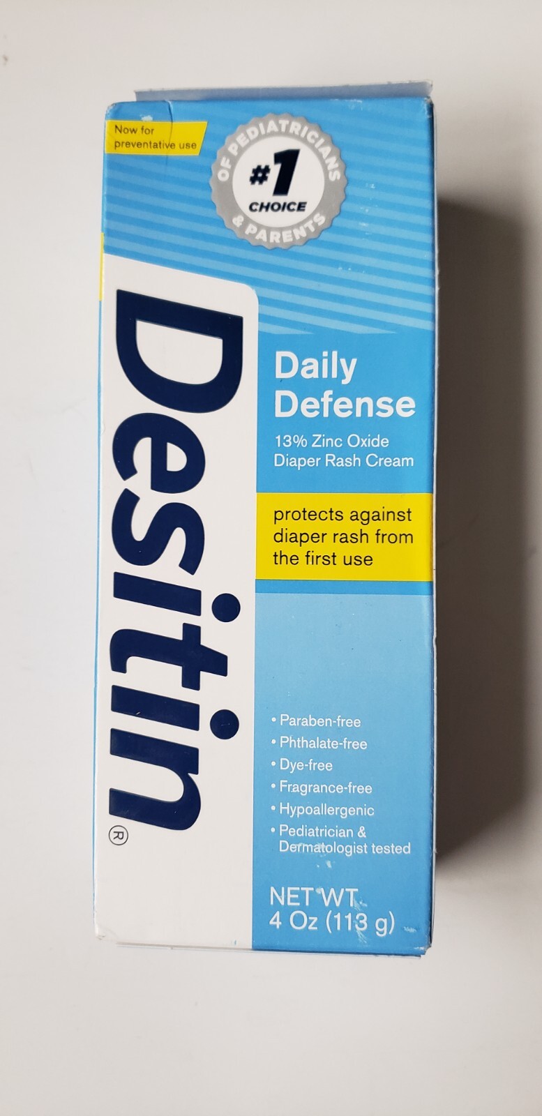 Rash Cream (formerly Desitin Rapid Relief) 4oz