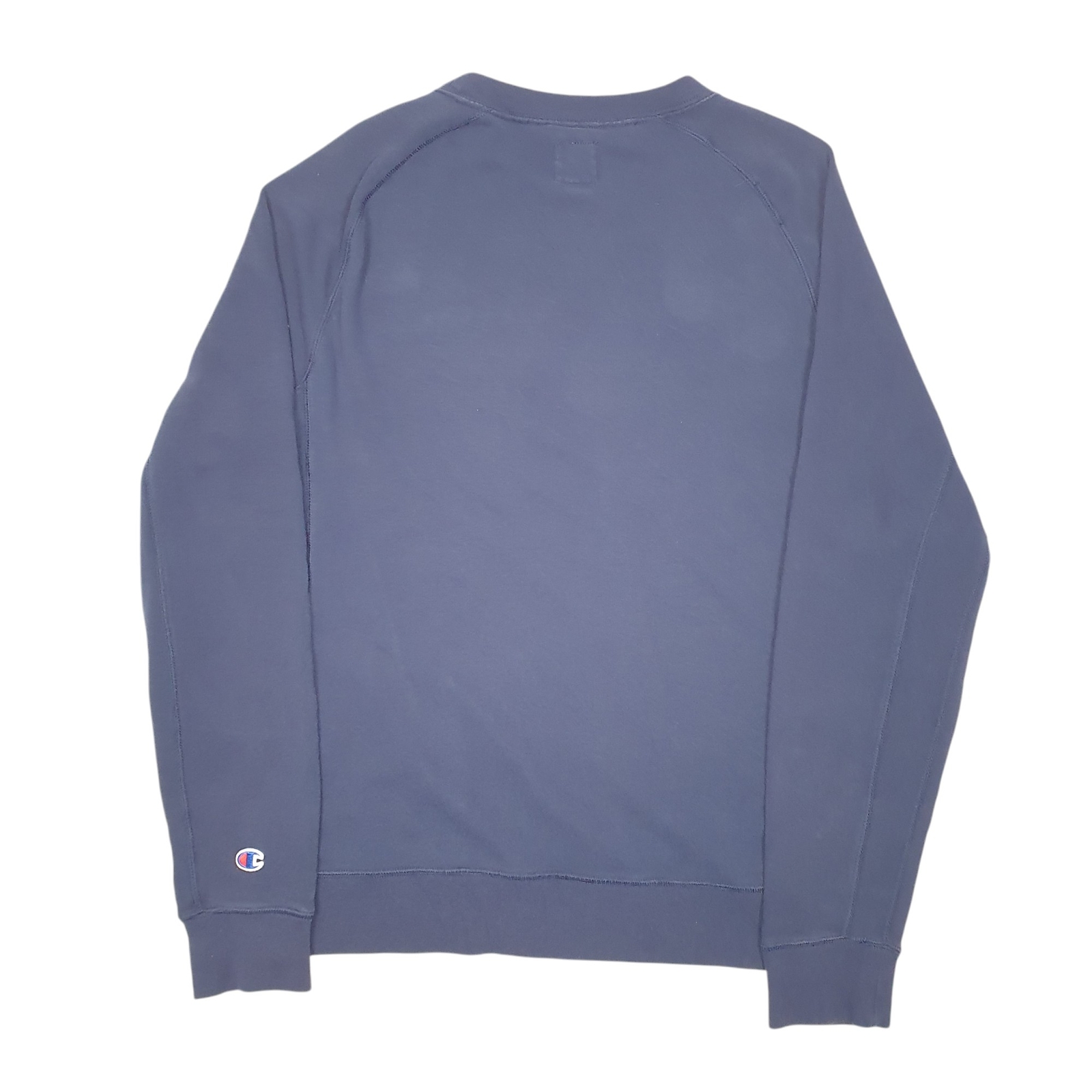 CHAMPION Crewneck Script Raglan Jumper Sweatshirt Womens S image 3