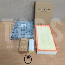 FOR VW GOLF R MK7 2013+ GENUINE FILTER SERVICE KIT ALL NEW OEM