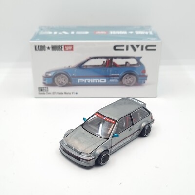 Mini GT Kaido House Honda Civic EF Kaido Works V1 KHMG126 Chase | eBay