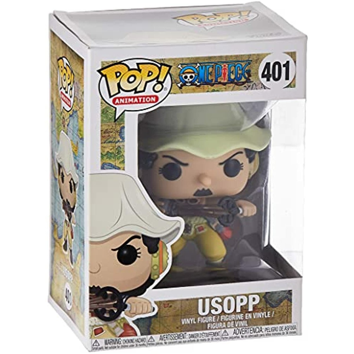 Funko Pop Animation: Usopp One Piece Figure w/Protector Funko Pop Animation: Usopp One Piece Figure w/Protector