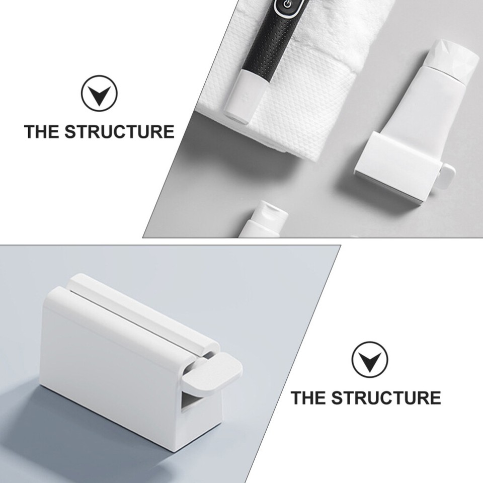 2 PCS Toothpaste Tube Roller Squeezer Cream Face Extruding Tool eBay