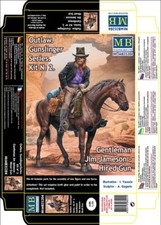 MW22 MASTERBOX 35204 OUTLOW. GUNSLINGER  NO. 2. GENTLEMAN JIM JAMESON - HIRED GU