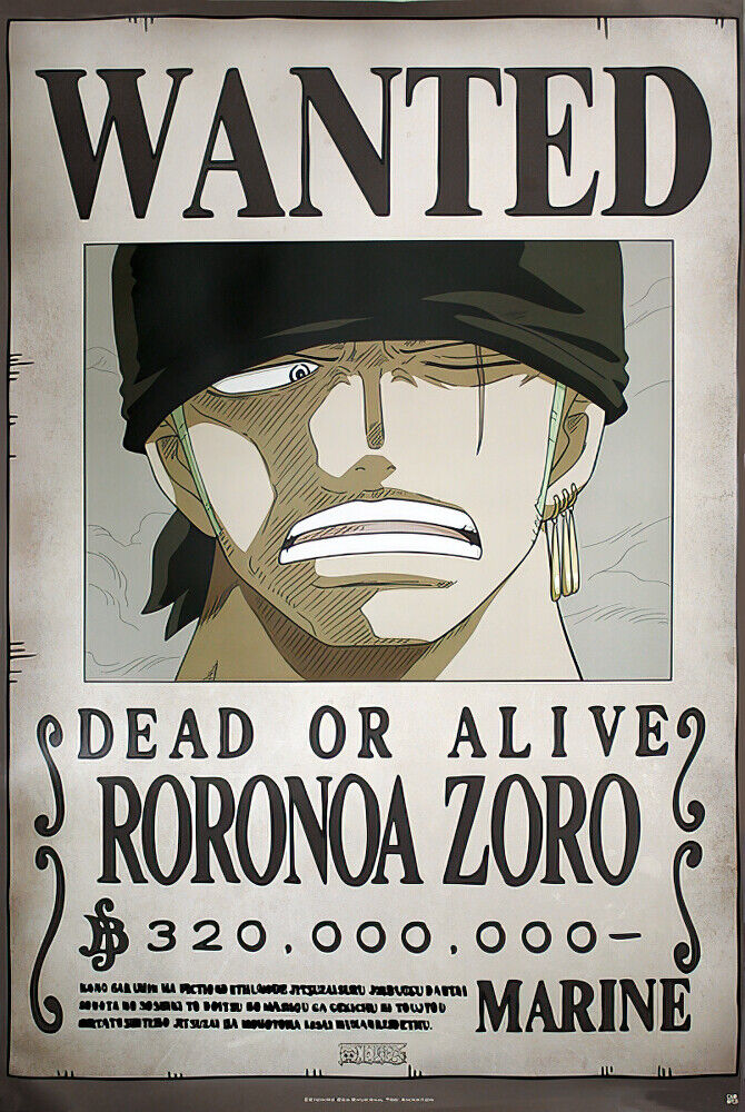 One piece manga, Zoro, Zoro ronoa