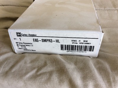 E65-SMPR3-HL Cutler-Hammer 3M Photoelectric LT Sensor Original Box