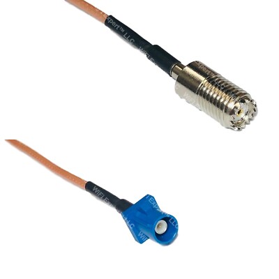 RG316 MINI UHF FEMALE to Fakra C Male RF Cable Rapid-SHIP LOT