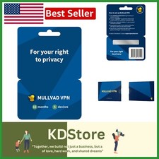 Protect Your Privacy: 12- VPN Subscription for 5 Devices - No Logs Kept