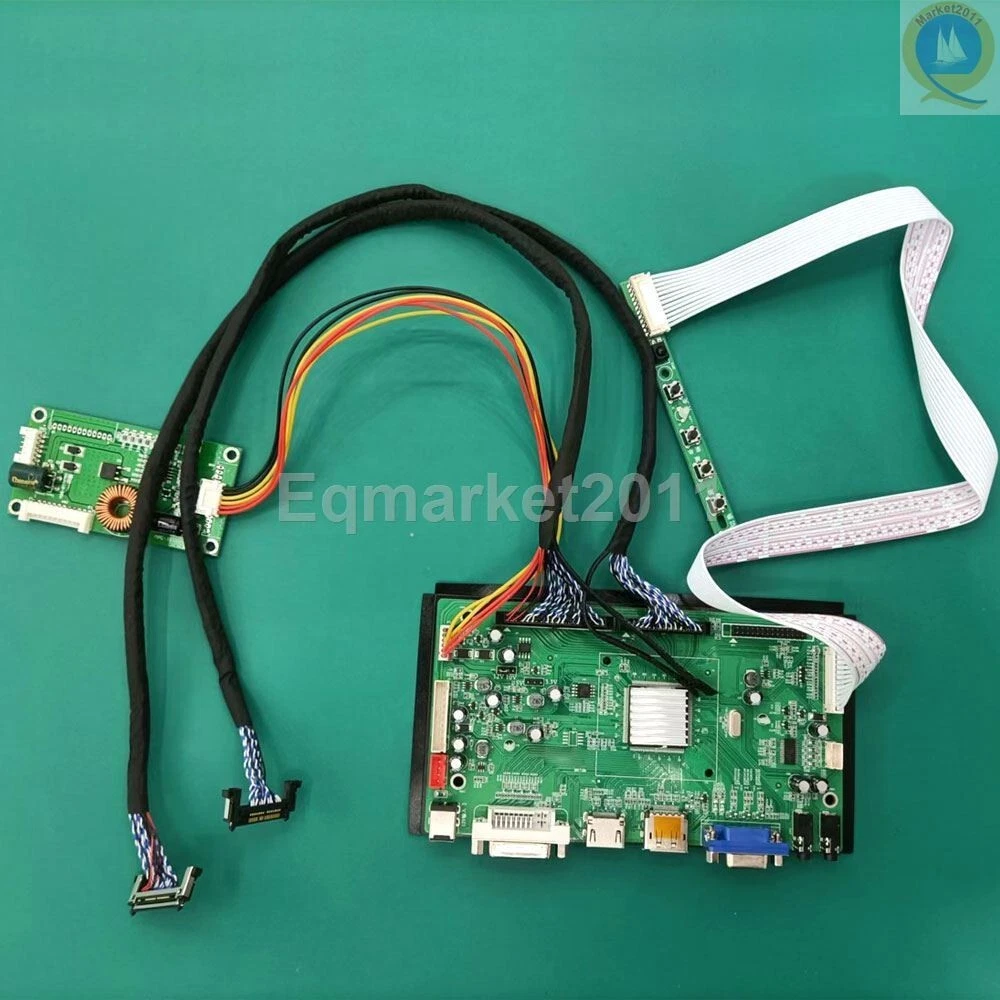 Telemacos T Desværre DP+HDMI+DVI LCD Controller Board DIY Monitor Kit for 2560X1440 M270DAN02.0 panel | eBay Telemacos T Desværre DP+HDMI+DVI LCD Controller Board DIY Monitor Kit for 2560X1440 M270DAN02.0 panel | eBay