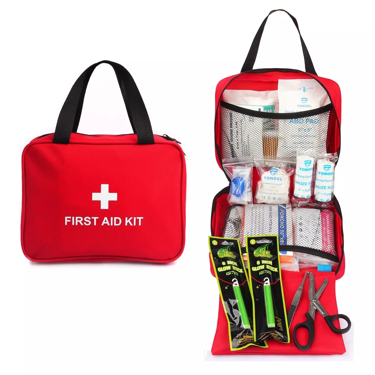 275 Pcs First Aid Emergency Kit For Camping Sport Travel Car Home Medical  Bag