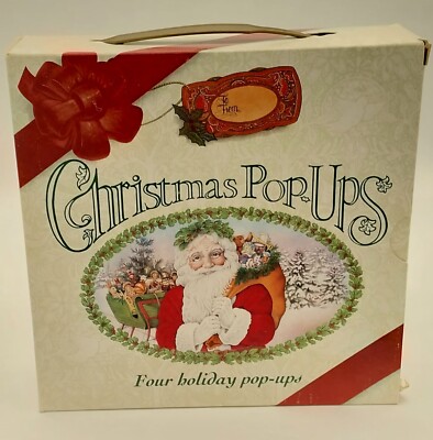 Christmas Pop-Ups Books Set of 4 Ottenheimer 1993 A Christmas Carol Nutcracker
