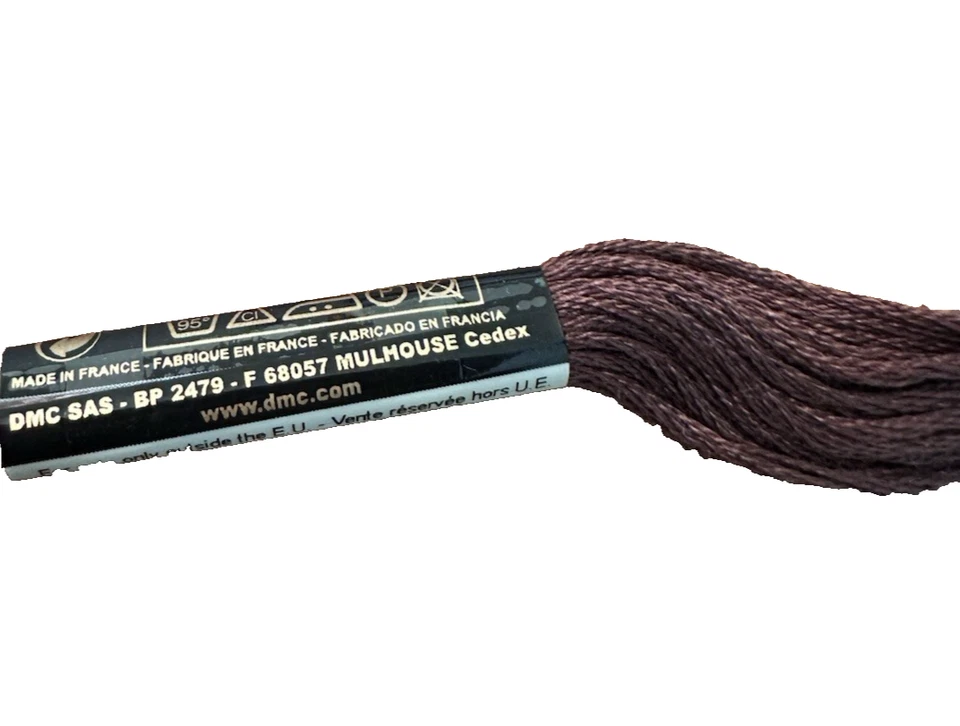 Cross Stitch Floss DMC Mouline Special Cotton Assorted Colors Ply 8 Lot of 13 - Image 3 of 4