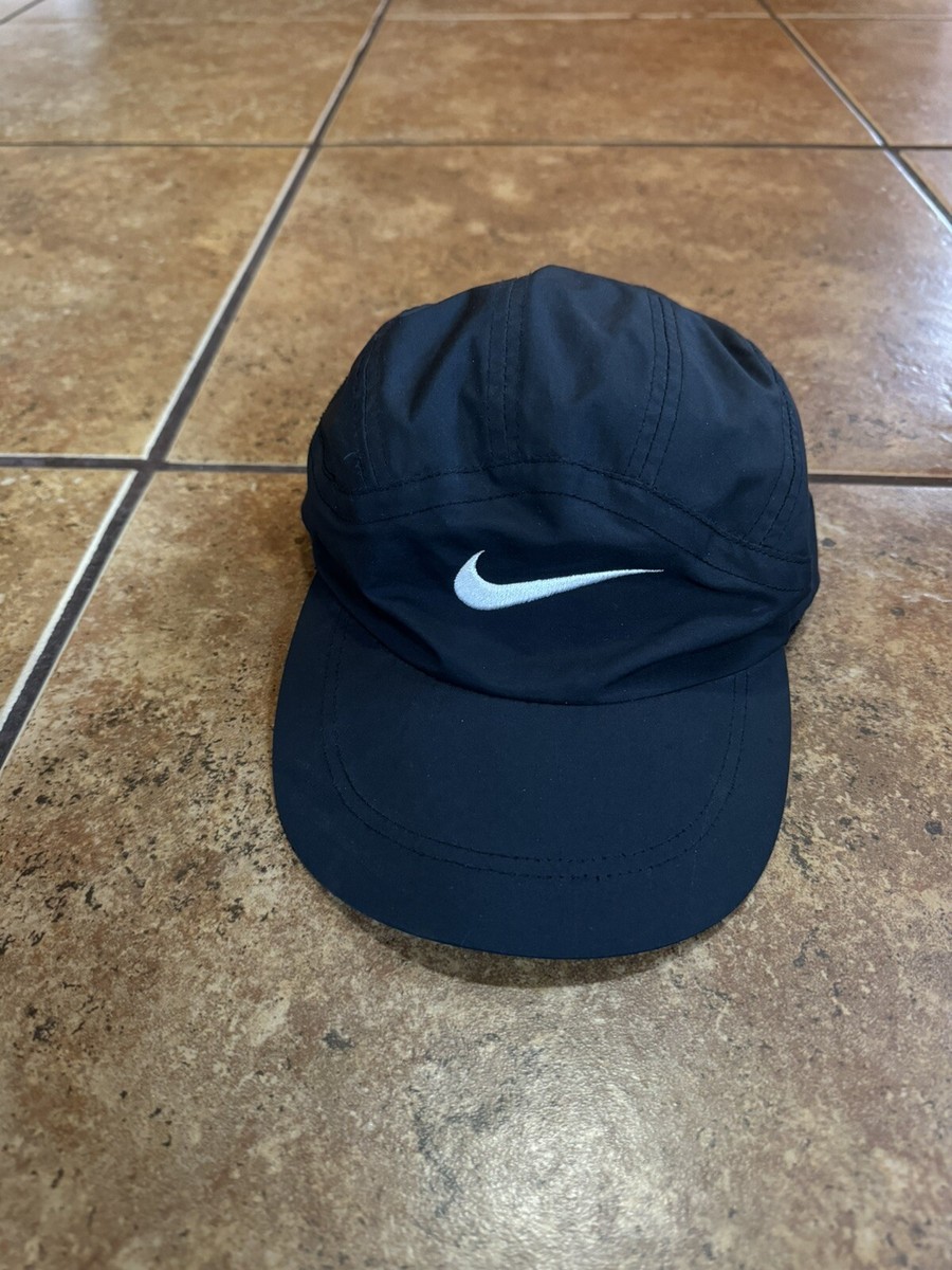 Vtg Nike tailwind Clima fit Hat Adjustable Running Cap White Tag