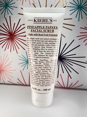 Kiehl's Pineapple Papaya Facial Scrub w/ Real Fruit Extracts - 3.4 oz - New*
