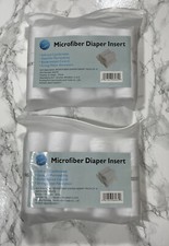 10 Microfiber Diaper Inserts 13.5" X 5.5" Soft Absorbent also for Cleaning/Auto