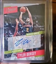 2017-18 Panini Prestige Bonus Shots Signatures Tyler Dorsey #68 Rookie Auto RC