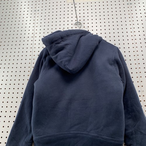 VTG Y2K Abercrombie Wolf Jaw Jacket Youth XL Blue Sherpa Lined 20.5x22.5 - Picture 17 of 17