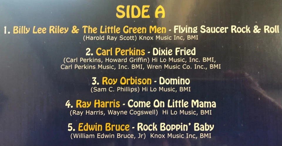 ROCKABILLY REBELS VOL. 4 (Yellow Vinyl, Limited Edition #0006) 180gm Remastered - Image 4 of 4