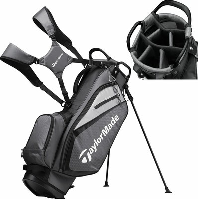 taylormade select plus stand bag black