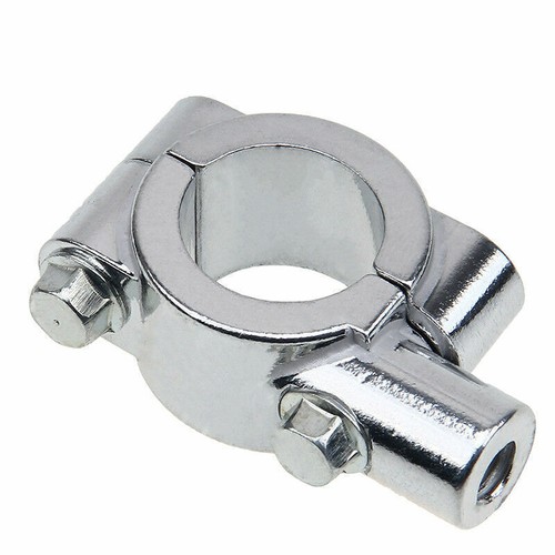 7/8" /22mm Motorcycle Handle Bar Handlebar Mirror Adaptor Clamp On Mount Bracket - Picture 7 of 10