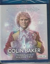 Doctor Who Colin Baker Complete Season Two Blu-ray New and Sealed