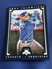 2016 Diamond Kings #101 Troy Tulowitzki Blue Frame SP #/99 Blue Jays
