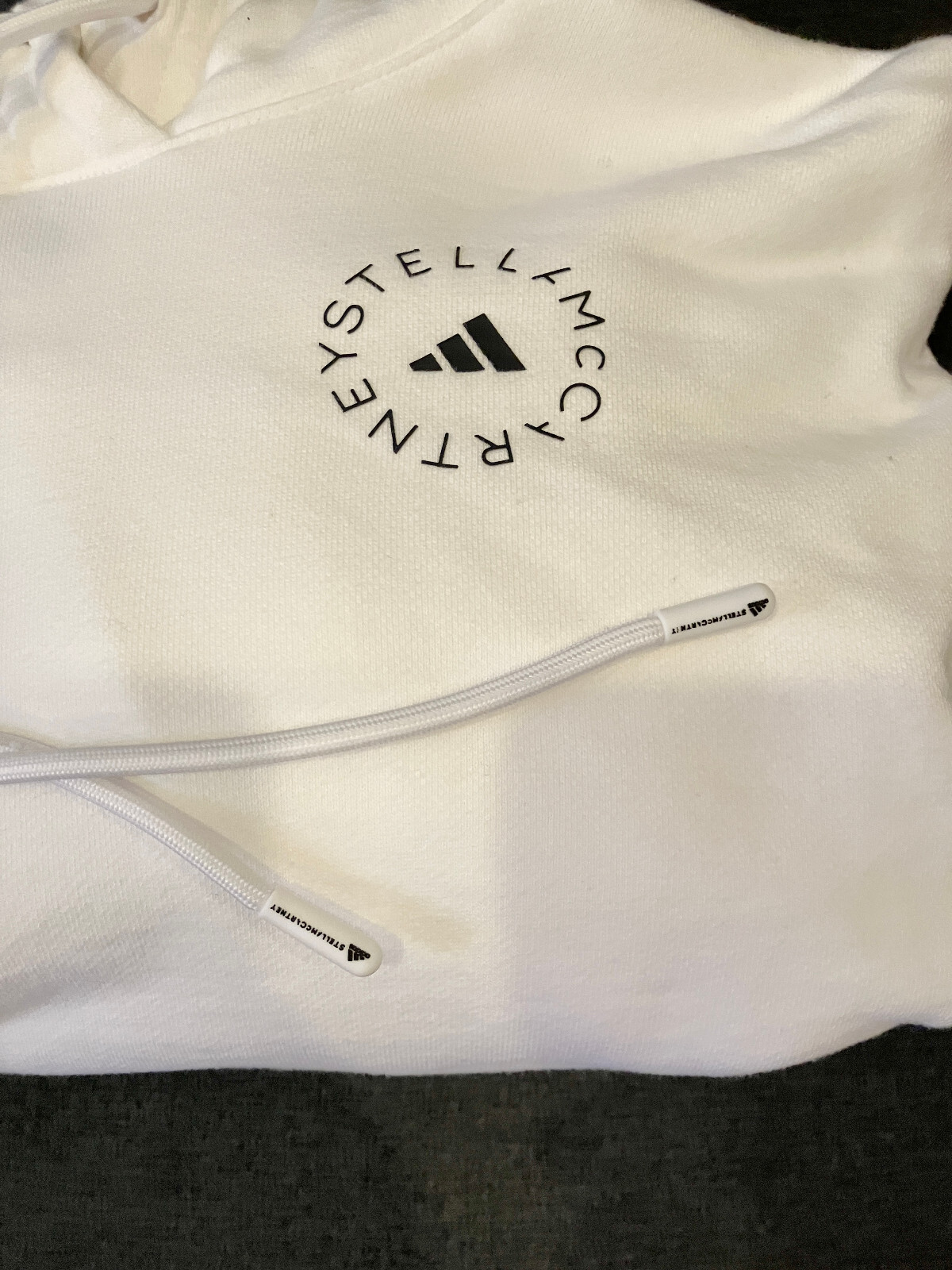 Adidas by Stella McCartney FuturePlayground Cropped Hoodie Women's  Size SMALL image 8