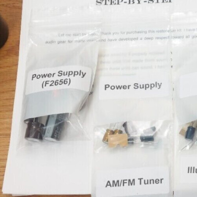 Sansui 9090 Power Supply F-2656 capacitor diode restoration cover refresh kit se