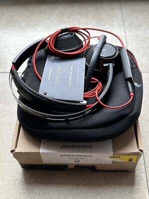 Plantronics Blackwire C5220 Stereo USB-A und 3,5 mm Stecker, Computer Headset