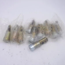 10 Pack 1" Bore Round Face Drive In Deadbolt Latch Adjustable 2-3/8" to 2-3/4"