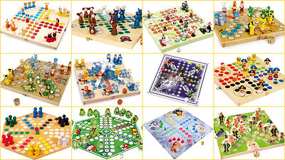 LUDO Spielebrett FROZEN. SHAUNSCHAF. FUSSBALL. PIRAT. SUPERSTAR. SANDMANN. 3D