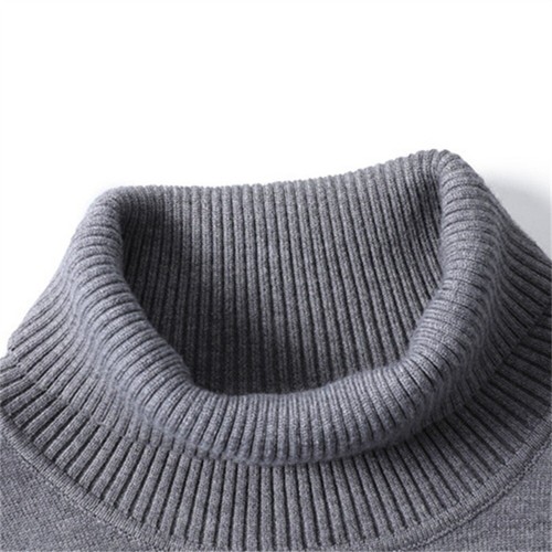 Casual Men's Solid Color Pullover Sweater - Picture 3 of 66