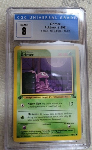 Grimer (1st Edition) graded CGC 8 for sale on eBay