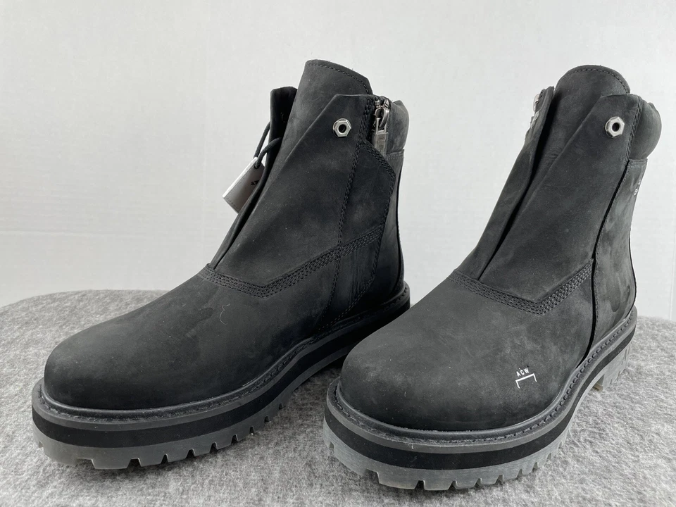 Timberland x A-COLD-WALL ACW 6 pulgadas cremallera lateral botas negras para mujer talla 7,5 NUEVAS Foto 3 de 4