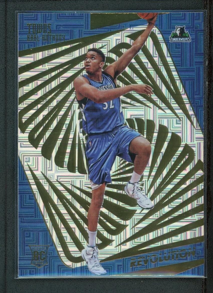 2015-16 KARL ANTHONY TOWNS PANINI REVOLUTION ROOKIE RC #118 INFINITE