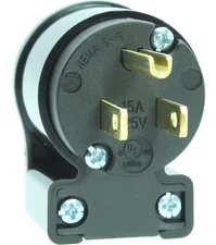 SAFE-UL Listed 90 Elbow Replacement Extension Power Cord Male Plug 15A 125V 515P