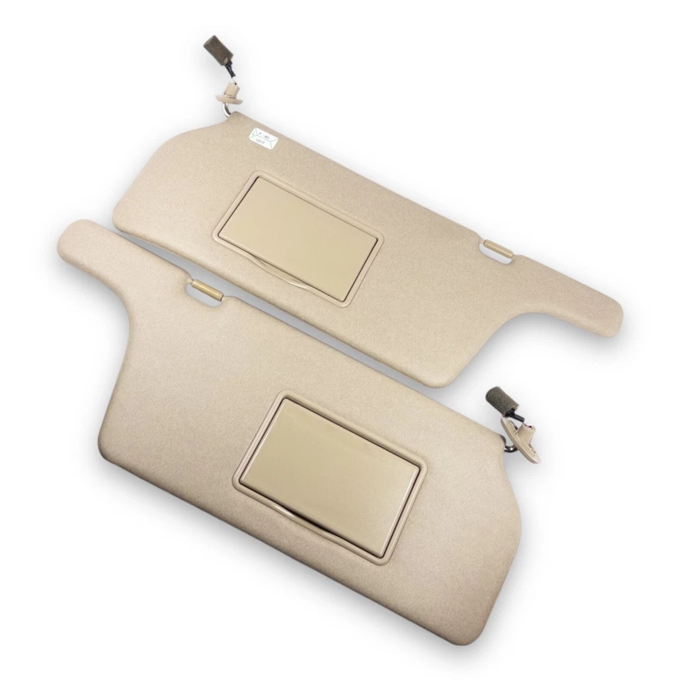 Juego de pares de parasoles laterales para conductor y pasajero Mazda MPV 2000-2003 vinilo tostado iluminado Foto 2 de 4