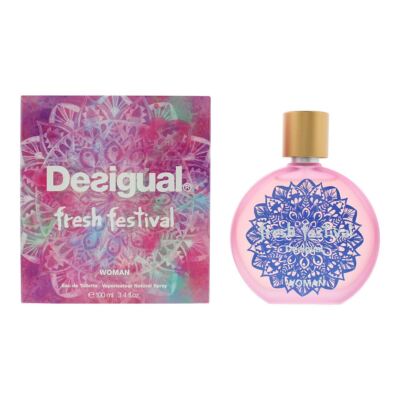 Desigual Fresh Festival Woman Eau De Toilette 100ml For Women