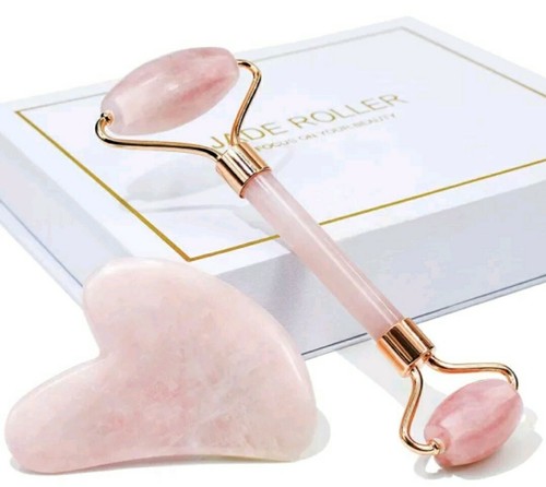 Jade Roller & Gua Sha,Face Roller, Facial Beauty Roller Skin Care Tools, BAIMEI - 第 1/5 張圖片