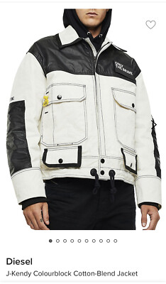 DIESEL J-KENDY JACKET NWT Black White | eBay DIESEL J-KENDY JACKET NWT Black White | eBay