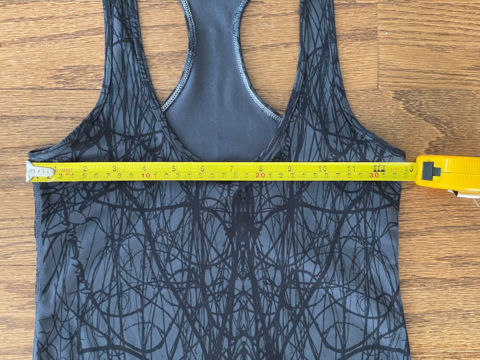 LULULEMON Scribble Pattern Racerback Tank Top 2-4… - image 4