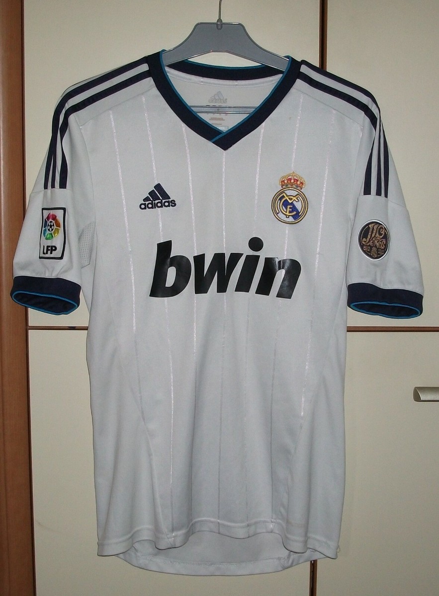 Real Madrid 2012 - 2013 Home football shirt jersey Adidas size S