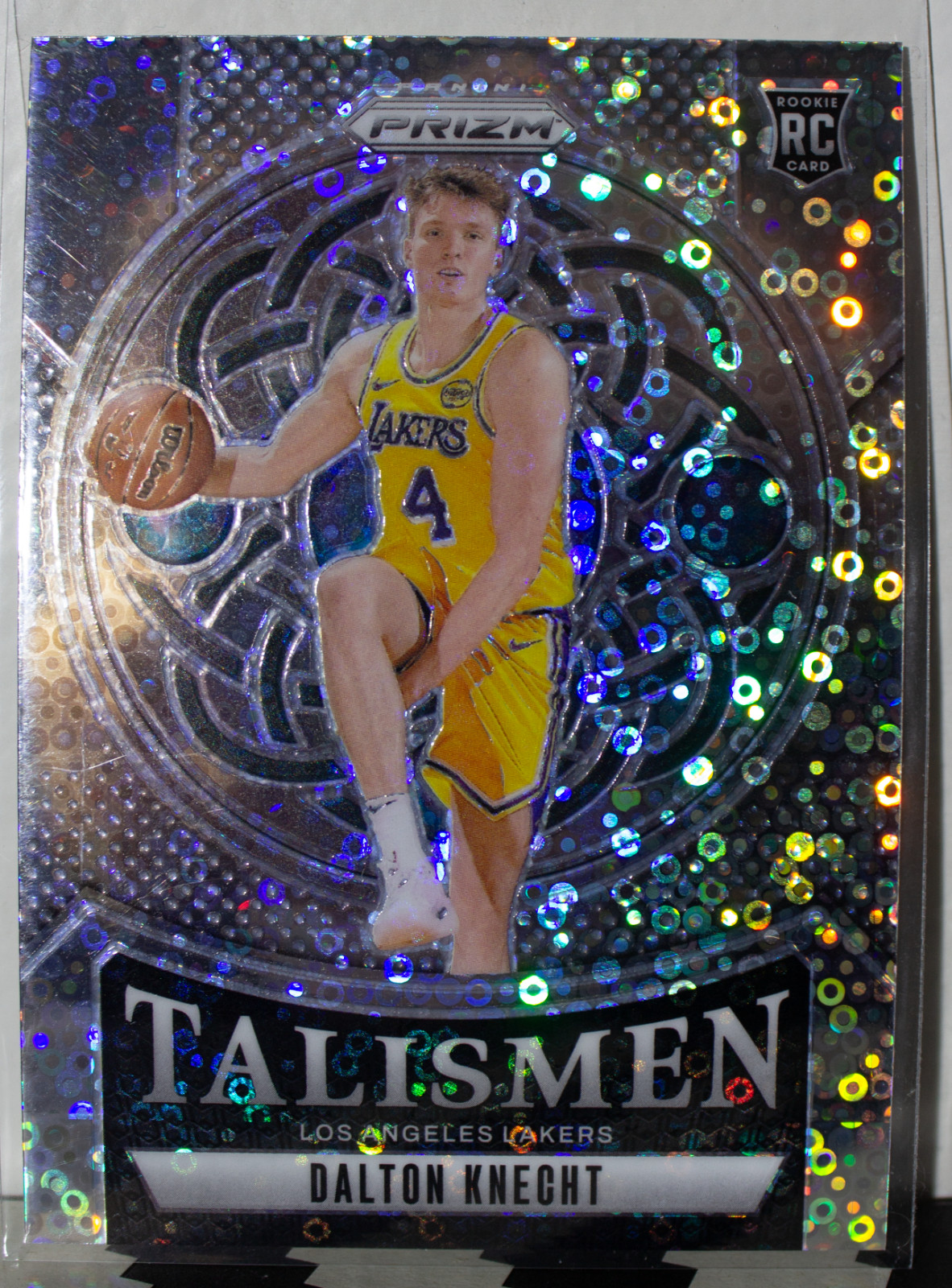 Dalton Knecht 2024-25 Prizm Silver Fast Break Talismen #15 Rookie (RC)