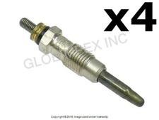 MERCEDES 190D 240D 300CD 300TD (1977-1987) Glow Plug (12 mm) BOSCH (4) +WARRANTY