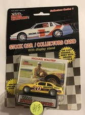 1989 30 MICHAEL WALTRIP SERIES 1- PLASTIC TIRE - TEXACO NAME  413