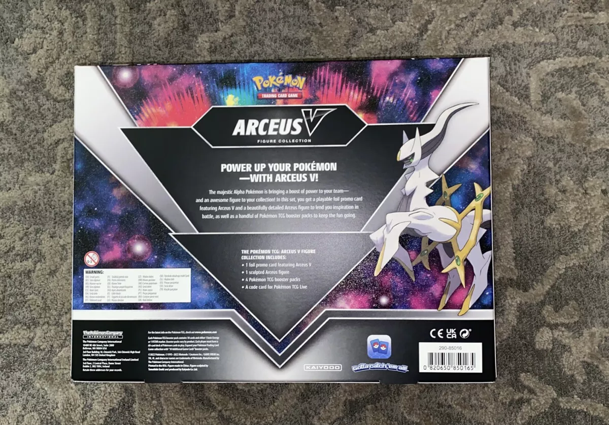 Pokémon TCG Arceus V Figure Collection Box Set